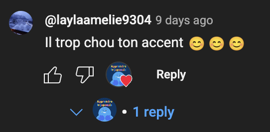 Commentaire TikTok